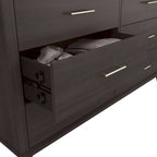 Somerset Ash Grey Headboard, Dresser and Nightstand Bedroom Set