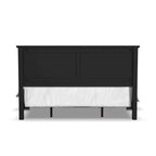 Oak Park Black Wood King Bed