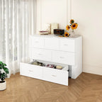 Full Size Bed Cabinet Dresser Bed w/ Drawer Convert into Cube Cabinet