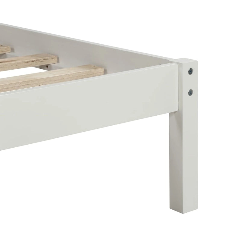 Platform Bed Frame with Headboard ,Queen Size