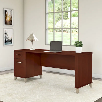 Somerset 72W Office Desk with Storage Drawers