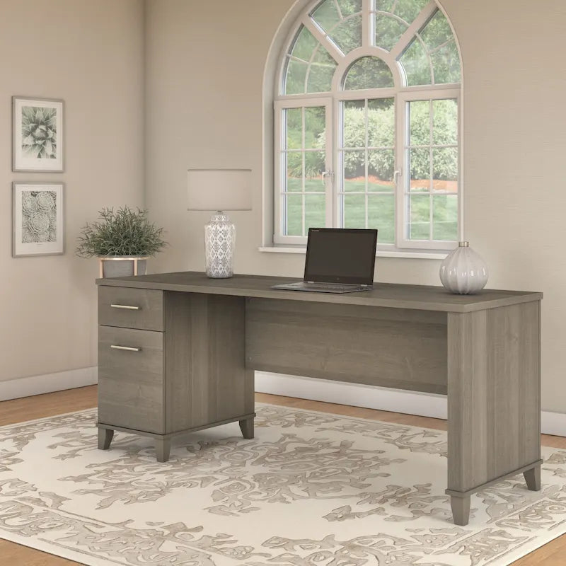 Somerset 72W Office Desk with Storage Drawers