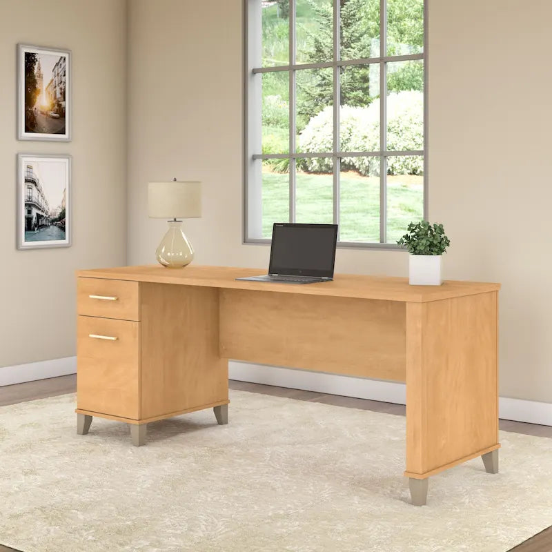 Somerset 72W Office Desk with Storage Drawers