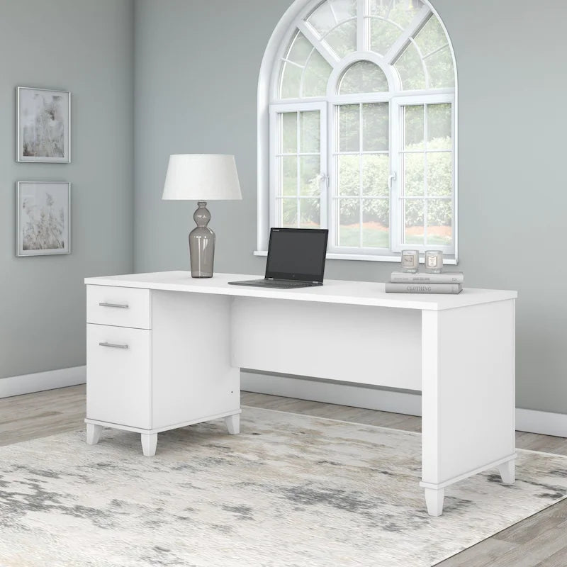 Somerset 72W Office Desk with Storage Drawers