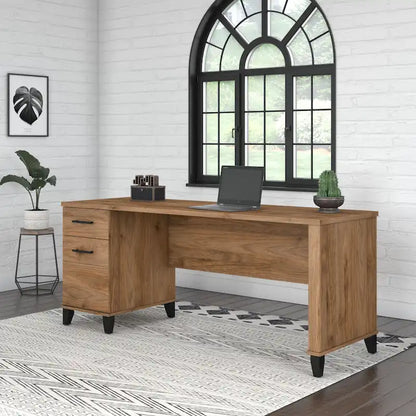 Somerset 72W Office Desk with Storage Drawers