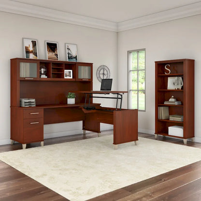 Somerset 72W Office Desk with Storage Drawers