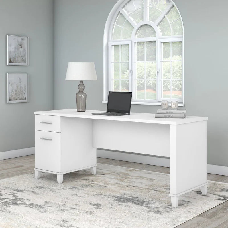 Somerset 72W Office Desk with Storage Drawers