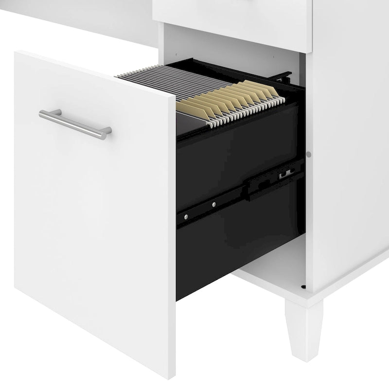 Somerset 72W Office Desk with Storage Drawers