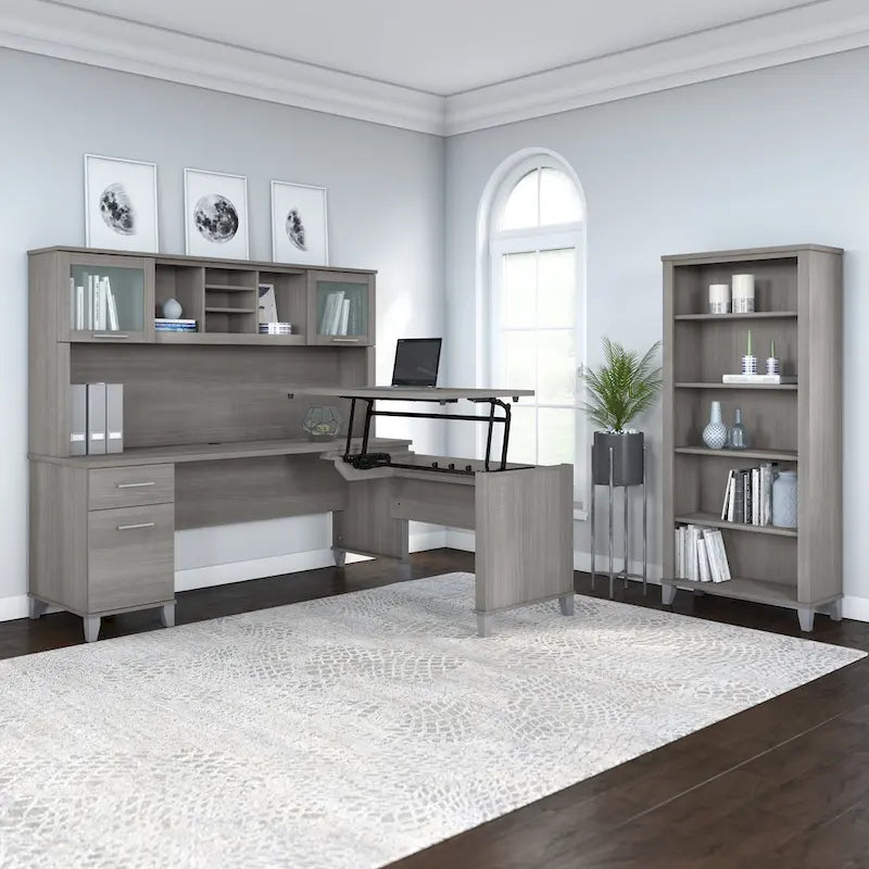 Somerset 72W Office Desk with Storage Drawers