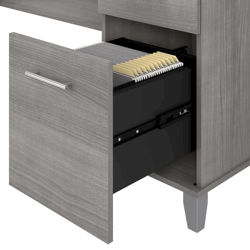 Somerset 72W Office Desk with Storage Drawers