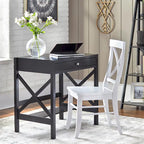 Simple Living X-Frame Farmhouse Wood Desk