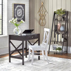 Simple Living X-Frame Farmhouse Wood Desk