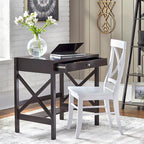 Simple Living X-Frame Farmhouse Wood Desk