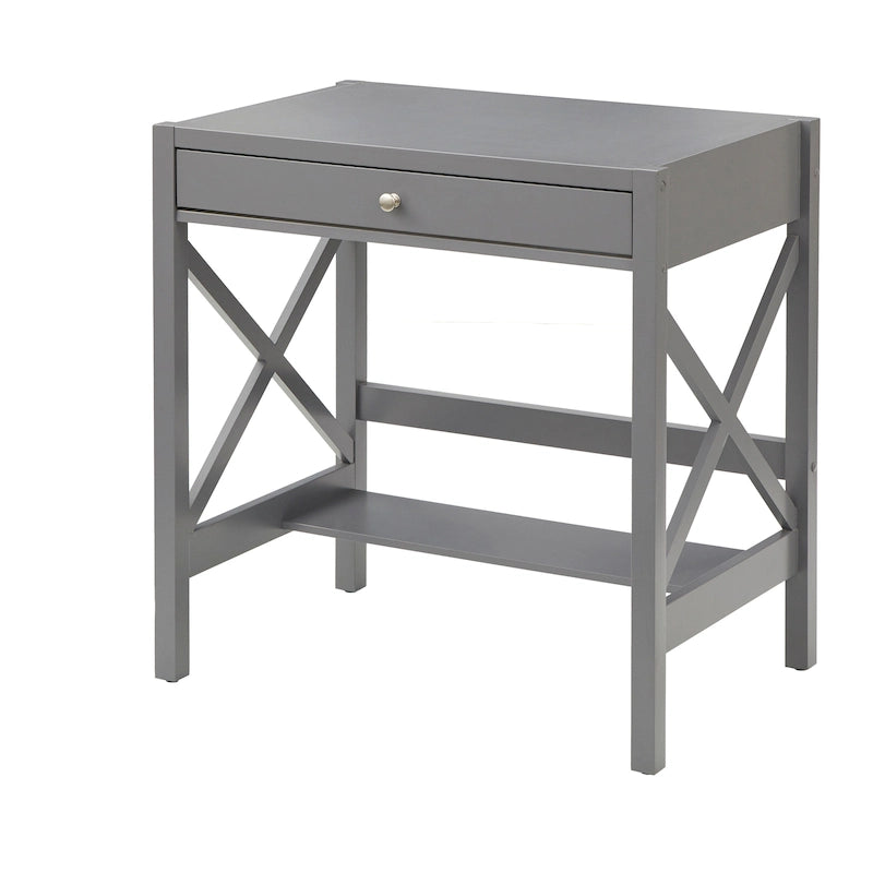 Simple Living X-Frame Farmhouse Wood Desk