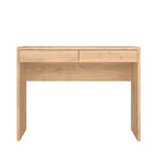Porch & Den Wilbur Home Office Writing Desk with 2 Storage Drawers