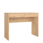 Porch & Den Wilbur Home Office Writing Desk with 2 Storage Drawers