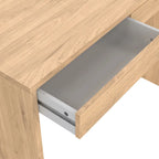 Porch & Den Wilbur Home Office Writing Desk with 2 Storage Drawers