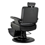 JAXSON Heavy Duty Barber Chair Reclining Hydraulic Barbershop Chair, Black Frame