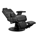 JAXSON Heavy Duty Barber Chair Reclining Hydraulic Barbershop Chair, Black Frame