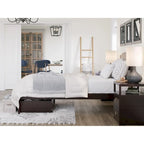 AFI Warren Platform Bed with Foot Drawer and Charging Station