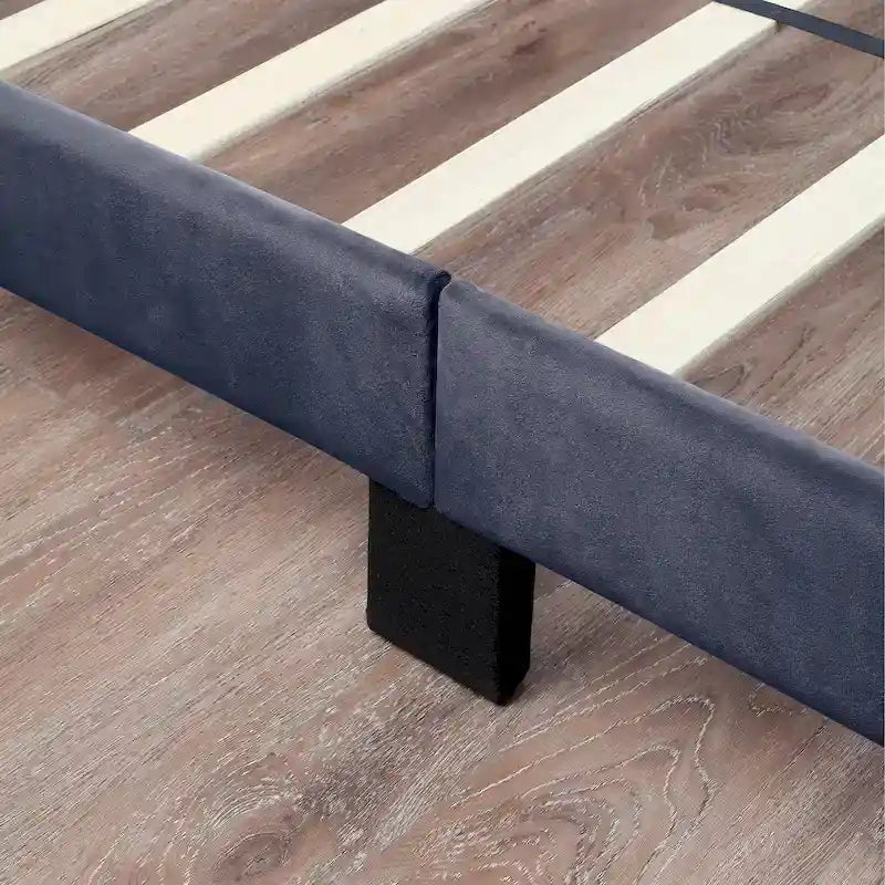Rosdale Grey Upholstered Storage Bed w/ USBs by Furniture of America
