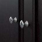 Cabot Espresso Oak Tall Storage Cabinet with Doors - 31.38L x 16.30W x 61.14H