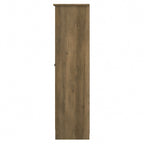Cabot Espresso Oak Tall Storage Cabinet with Doors - 31.38L x 16.30W x 61.14H