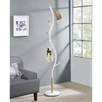 Roundhill Furniture Arles Metal Standing Coat Rack