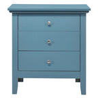 Hammond 3-Drawer Nightstand (26 in. H x 24 in. W x 18 in. D)