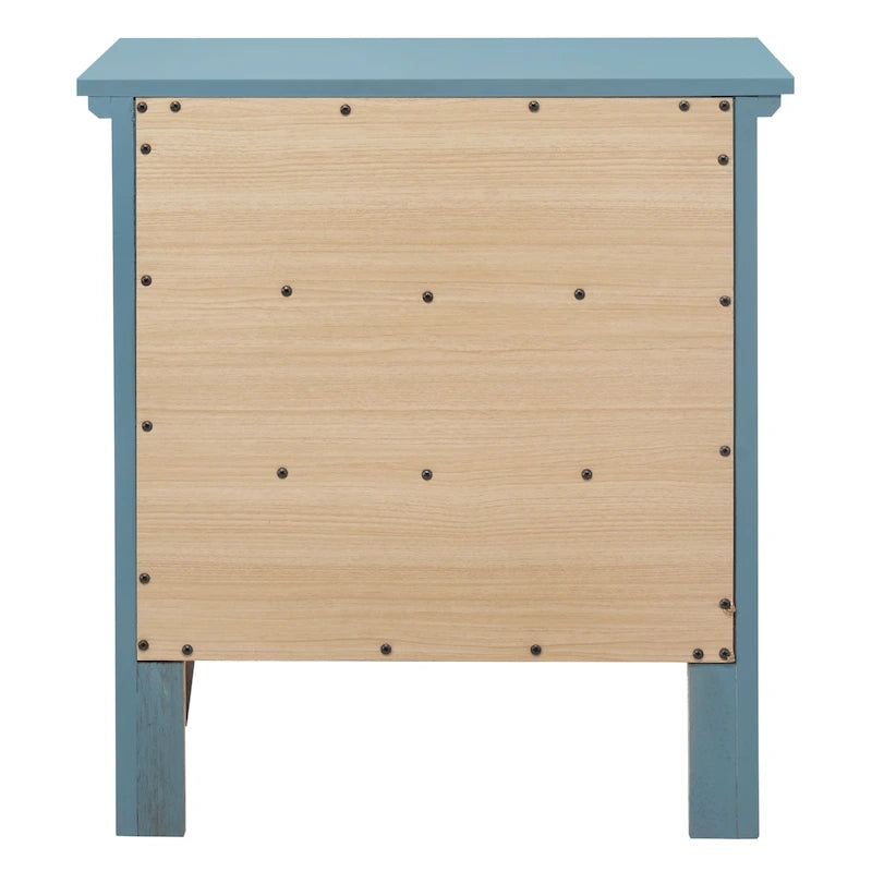 Hammond 3-Drawer Nightstand (26 in. H x 24 in. W x 18 in. D)