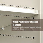 Storage Cabinet with Adjustable Shelves