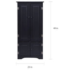 Storage Cabinet with Adjustable Shelves