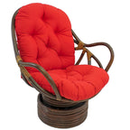 48-inch by 24-inch Twill Indoor Seat/Back Rocker Cushion (Cushion Only) - 48 x 24
