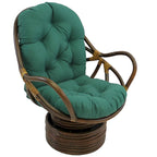 48-inch by 24-inch Twill Indoor Seat/Back Rocker Cushion (Cushion Only) - 48 x 24