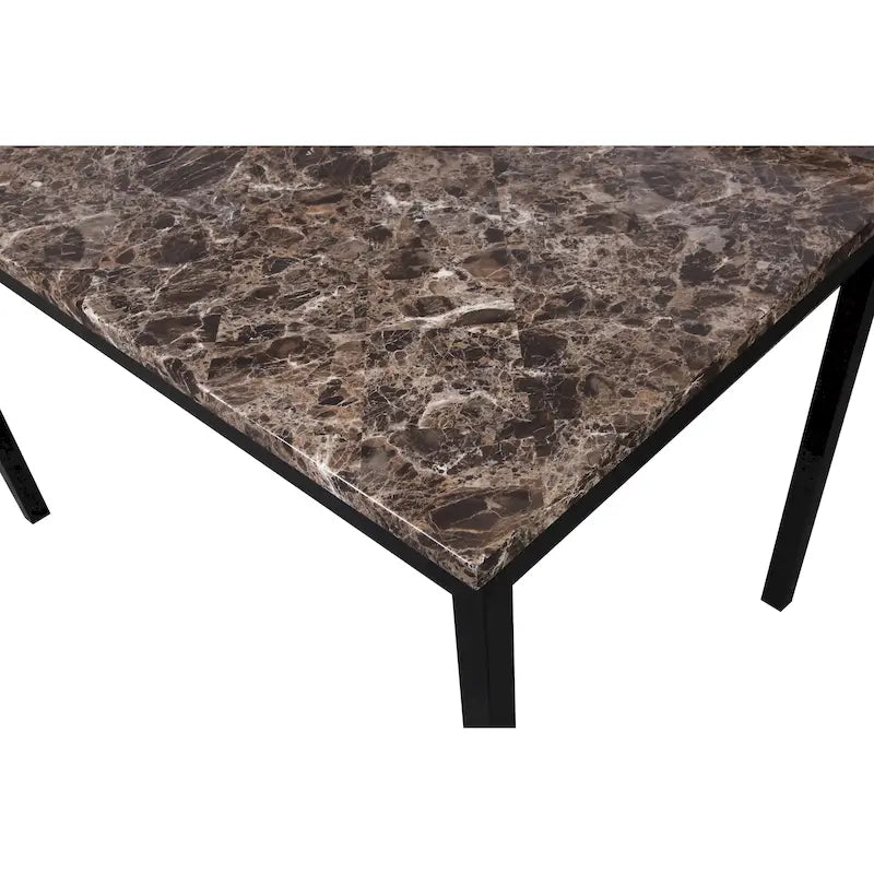 Roundhill Furniture Citico Metal 5-PC Dinette Set