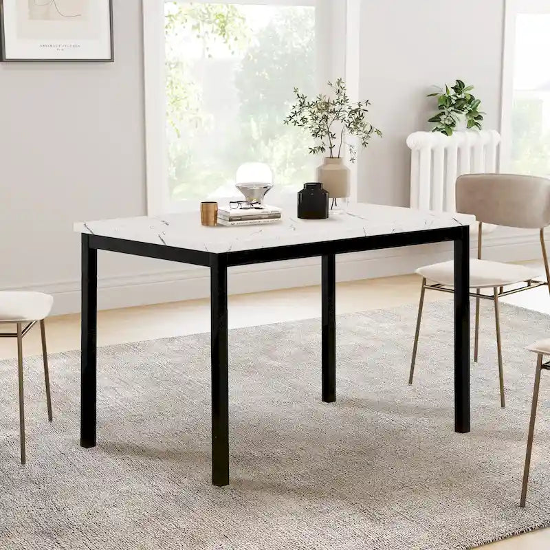 Roundhill Furniture Citico Metal 5-PC Dinette Set