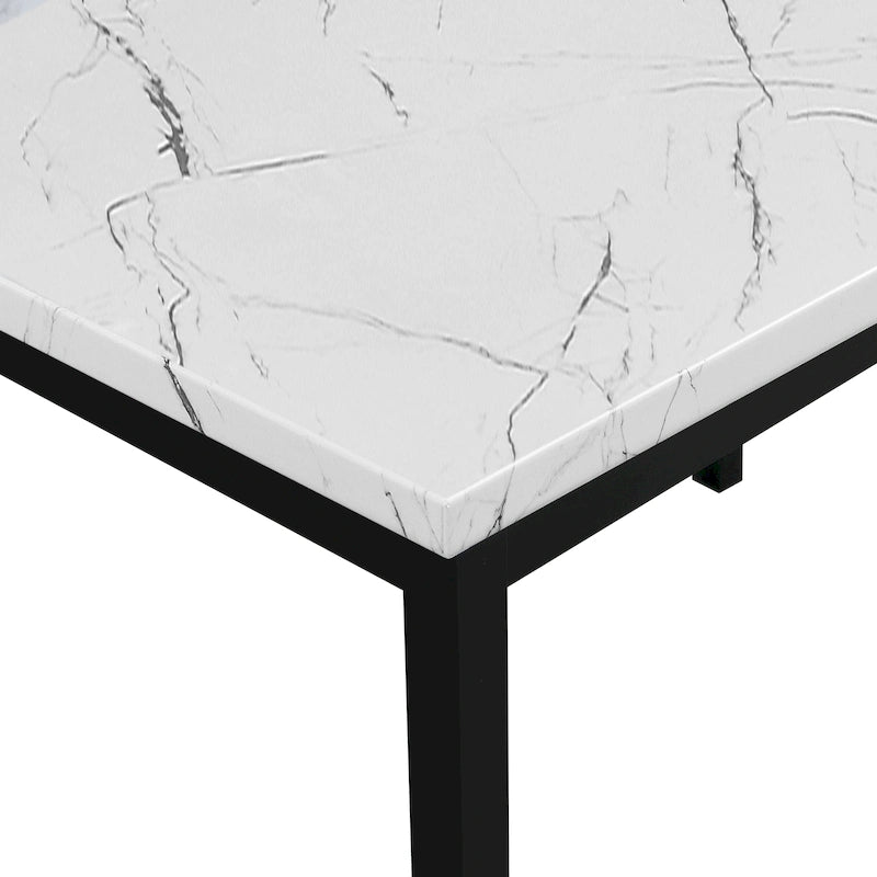 Roundhill Furniture Citico Metal 5-PC Dinette Set