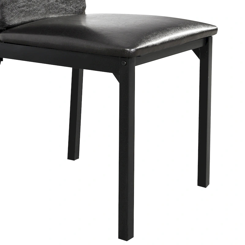 Roundhill Furniture Citico Metal 5-PC Dinette Set