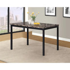 Roundhill Furniture Citico Metal 5-PC Dinette Set