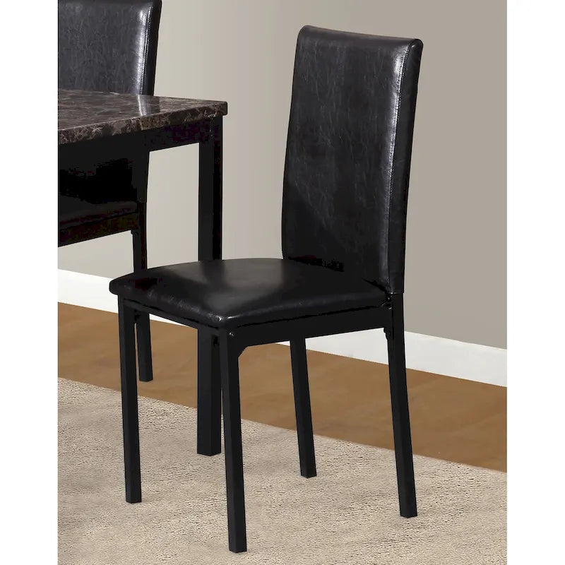 Roundhill Furniture Citico Metal 5-PC Dinette Set