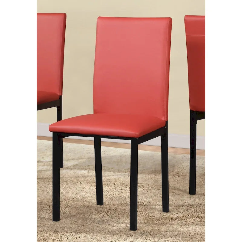 Roundhill Furniture Citico Metal 5-PC Dinette Set