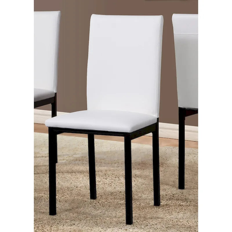 Roundhill Furniture Citico Metal 5-PC Dinette Set