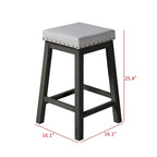 Africa 5-piece Counter Height Dining Table and Chair