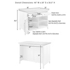 Crosley Silvia Stainless Steel Top Kitchen Island - 28d x 46w x 36.5h