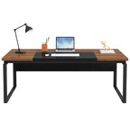 63 Modern Executive Computer Desk, 5FT Home Office Desk (Only Desk)
