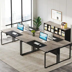 63 Modern Executive Computer Desk, 5FT Home Office Desk (Only Desk)