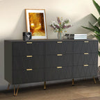 9 Drawers Chest Of Dresser Storage Tower Cabinet Bedroom Organizer