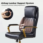 Jode Ergonomic Office Chair with Lumbar Support by HULALA HOME