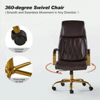 Jode Ergonomic Office Chair with Lumbar Support by HULALA HOME