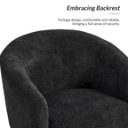 Hal Modern Boucle Armchair with Metal Legs by HULALA HOME